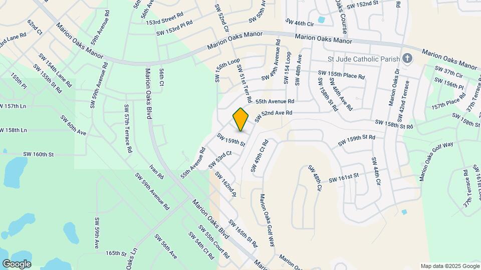 3580 SW 158th Pl Map and Location Details