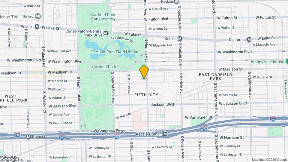 3408 W Monroe St Mapa y Detalles de la Ubicación