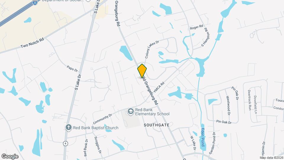 644 Old Orangeburg Rd Map and Location Details