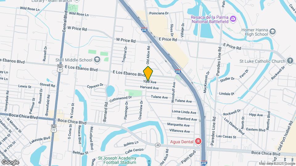 1604 Yale Ave Mapa y Detalles de la Ubicación