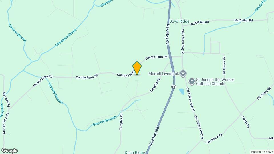 285 County Farm Rd Map and Location Details