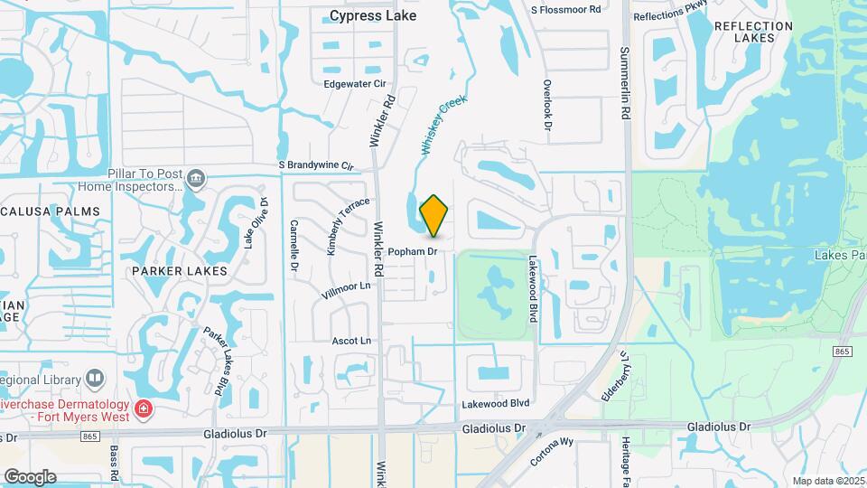 7292 Popham Dr Map and Location Details