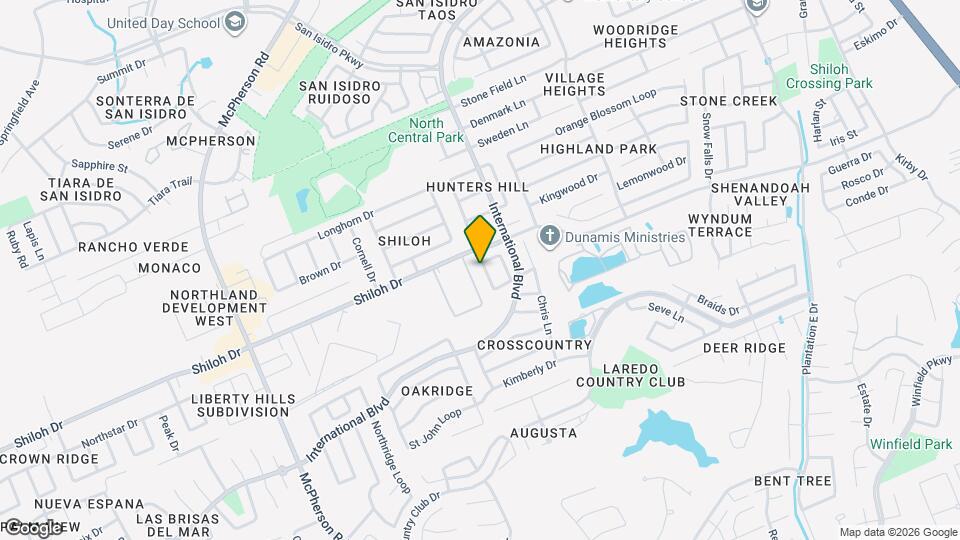 8810 Crossway Dr Map and Location Details