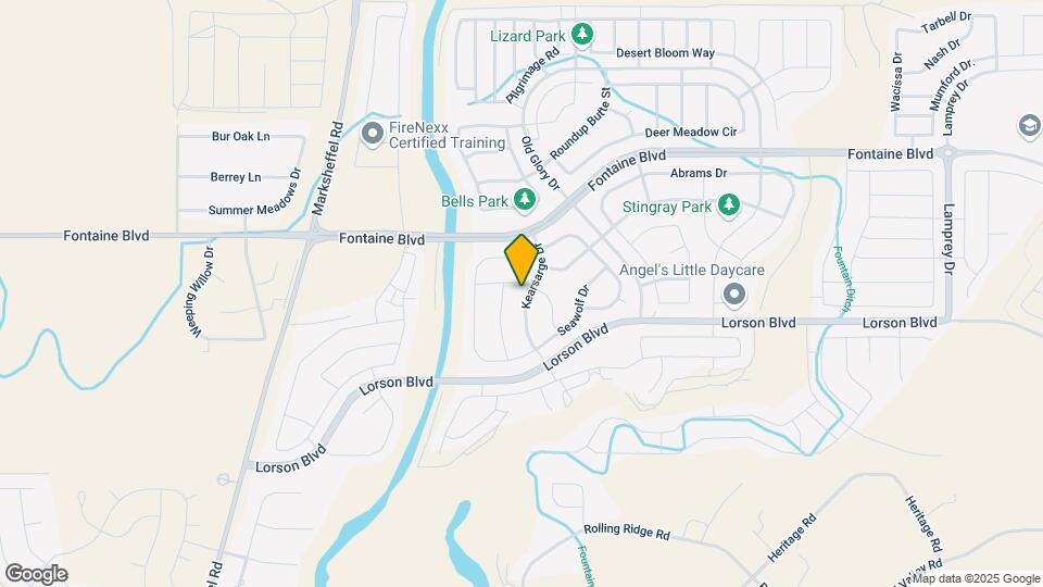 6632 Kearsarge Dr Map and Location Details