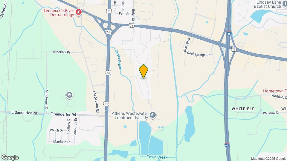 404 Cloverleaf Dr Map and Location Details