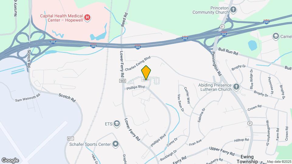 627 Timberlake Dr Mapa y Detalles de la Ubicación