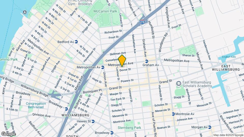 69 Devoe St Mapa y Detalles de la Ubicación