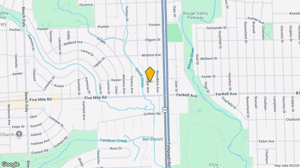 15378 Wormer Ave Map and Location Details