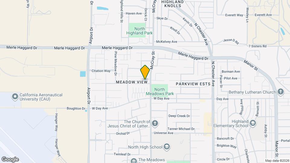 524 Sunset Meadow Ln Map and Location Details