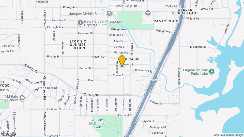 5563 Richardson St Map and Location Details