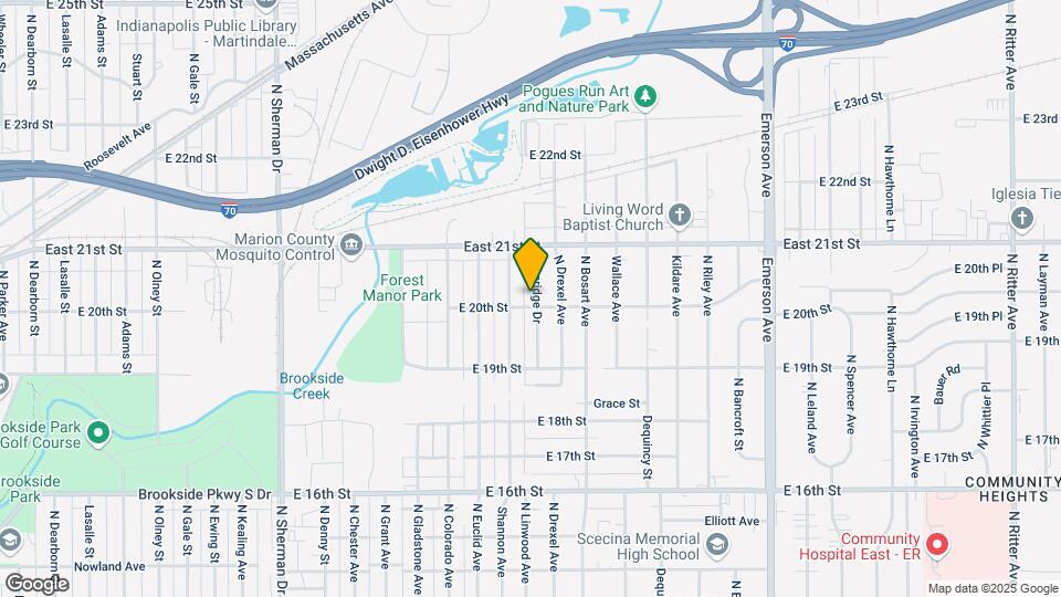 2006 Glenridge Dr Map and Location Details