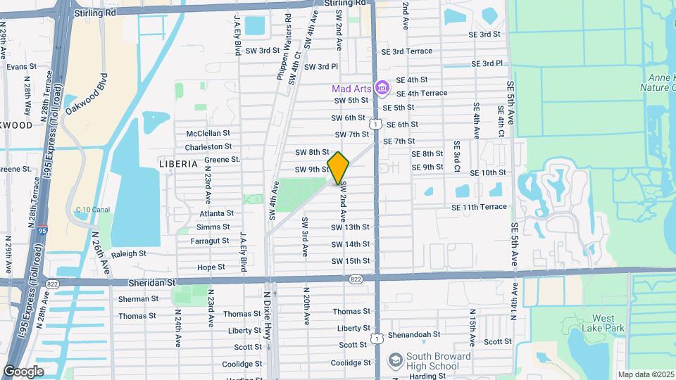 212 SW 11th St Mapa y Detalles de la Ubicación