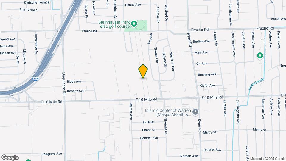 25272 Nuway Ave Map and Location Details