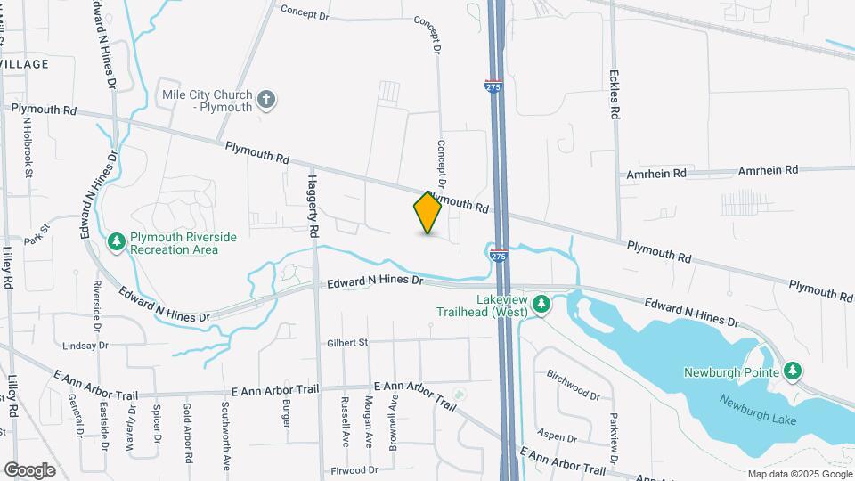 40365 Plymouth Rd Map and Location Details