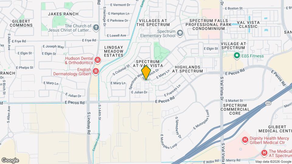 3078 S Southwind Dr Map and Location Details