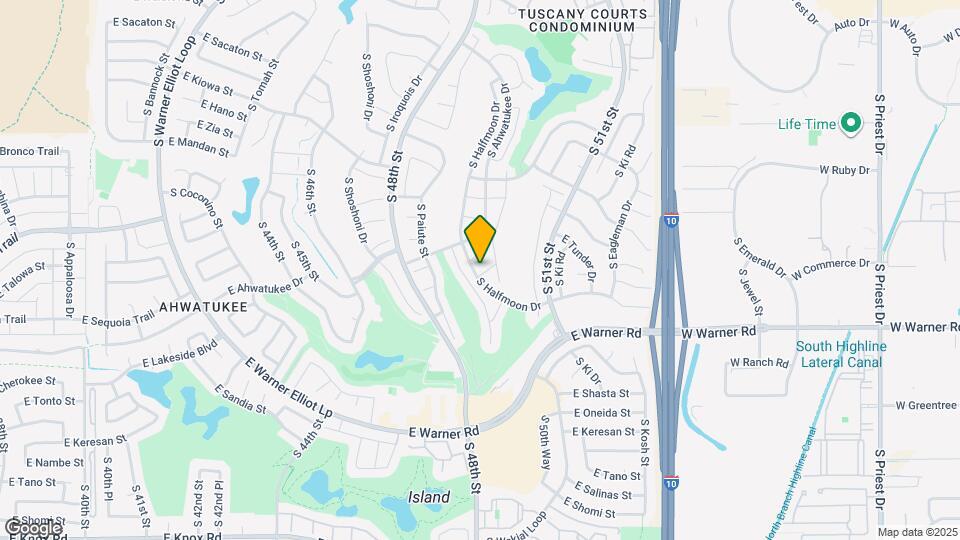 4902 E Yuma St Map and Location Details