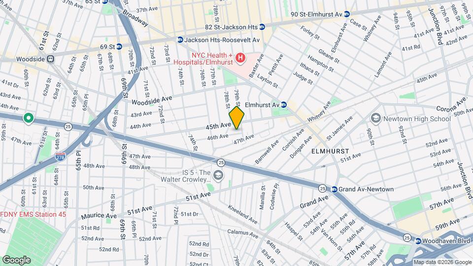 7821 46th Ave Map and Location Details