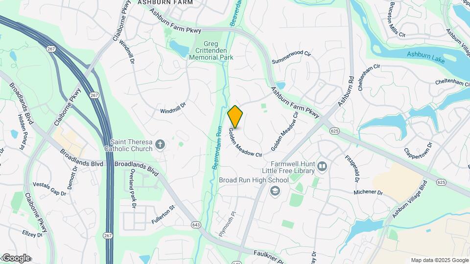 43533 Golden Meadow Cir Map and Location Details