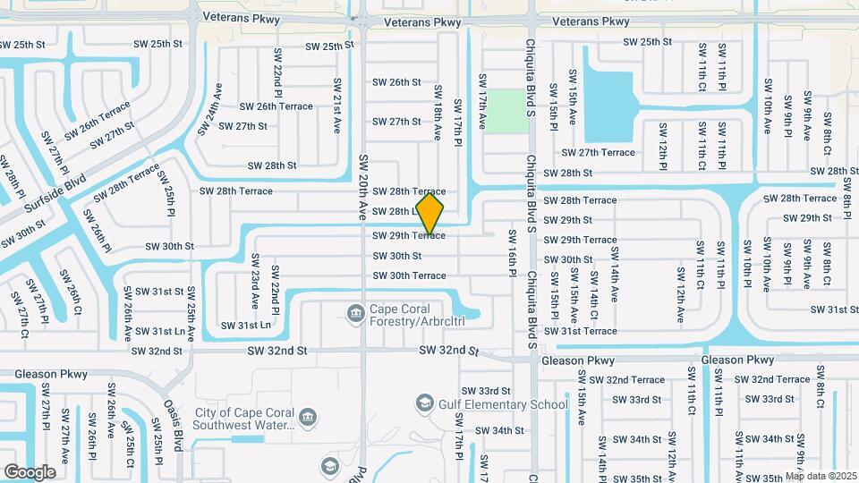 1804 SW 29th Terrace Map and Location Details