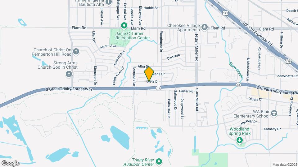 6622 Oleta Dr Map and Location Details
