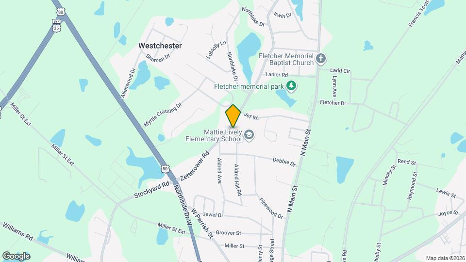 199 Zetterower Rd Map and Location Details