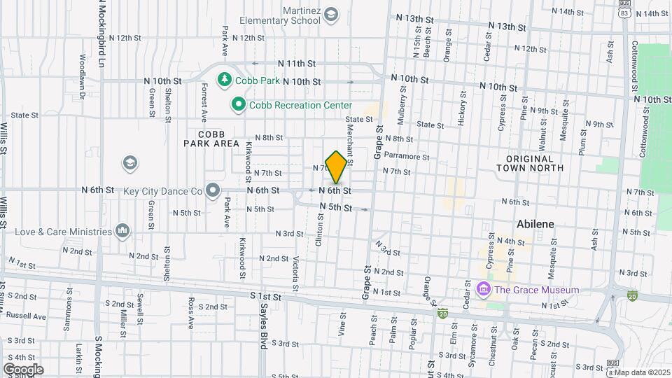 1836 N 6th St Map and Location Details