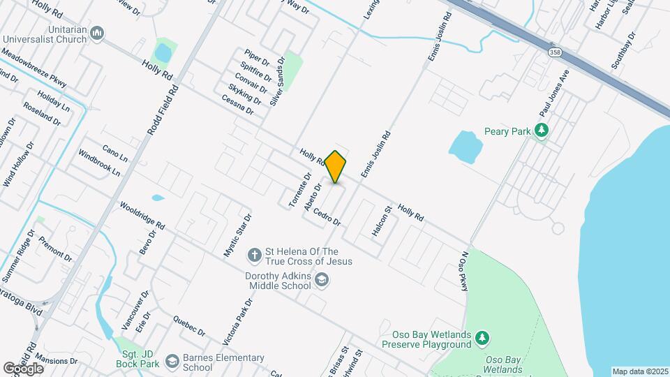 2110 Encino Dr Map and Location Details