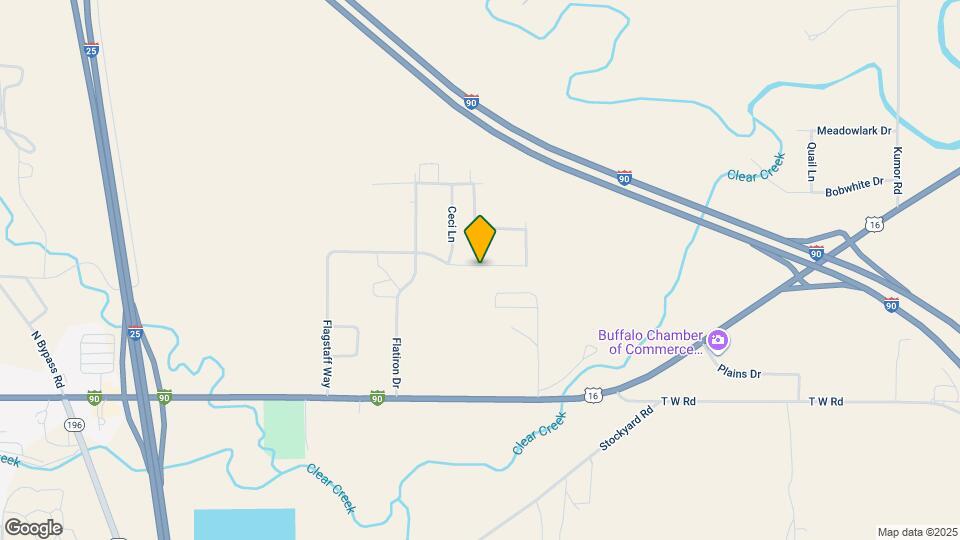 135 Flagstaff Way Map and Location Details