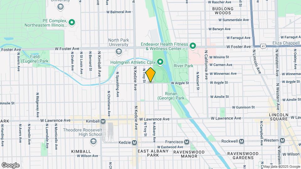3105 W Argyle St Map and Location Details