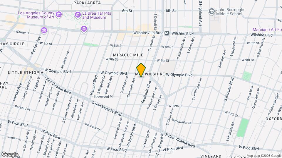 1017 Meadowbrook Ave Mapa y Detalles de la Ubicación