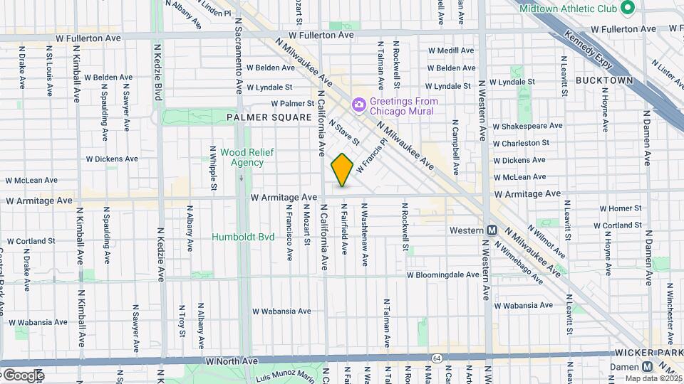 The Avenue Logan Square Map and Location Details