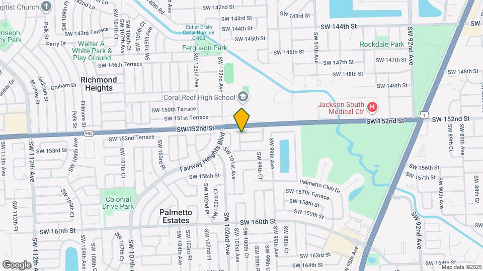 9978 SW 152nd Ter Map and Location Details