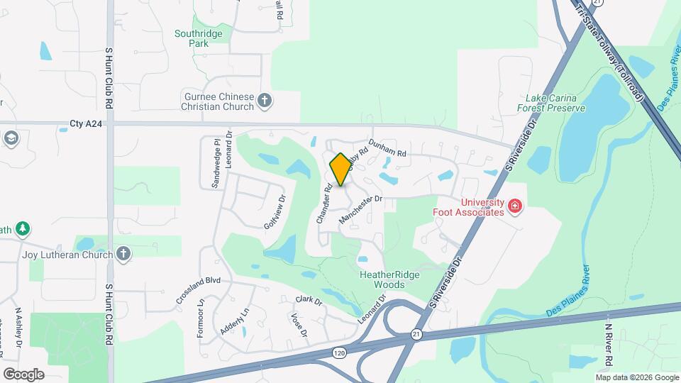 704 Wakefield Rd Map and Location Details