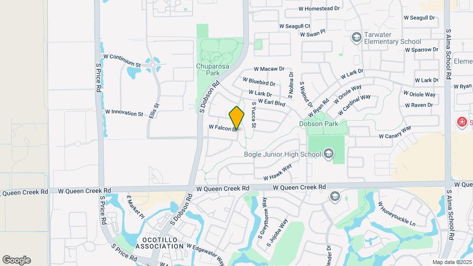 1873 W Falcon Dr Map and Location Details