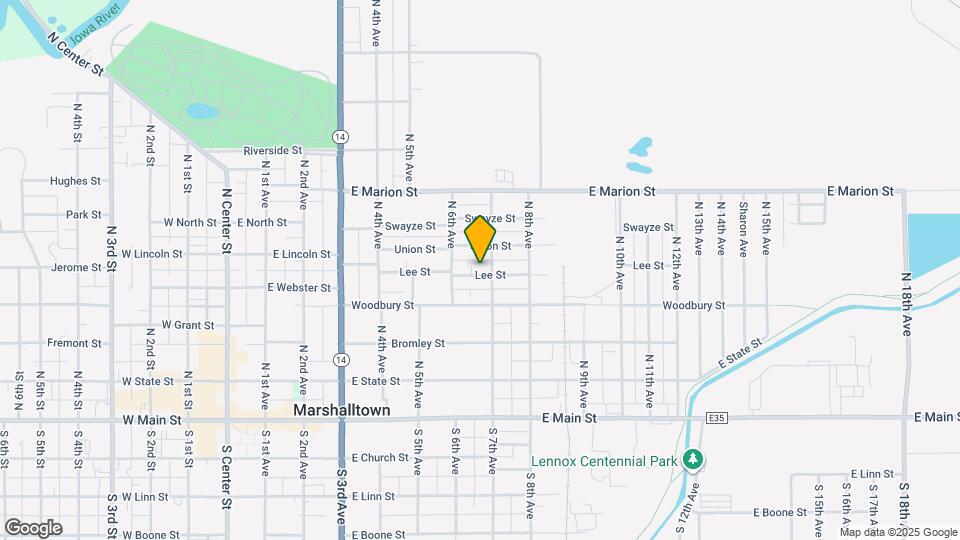 616 Lee St Mapa y Detalles de la Ubicación