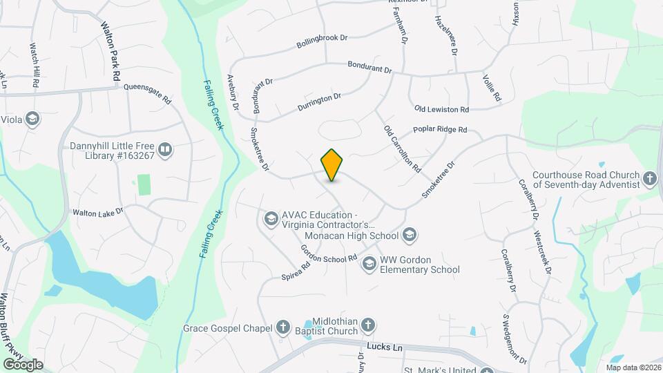 517 Pleasanthill Dr Map and Location Details