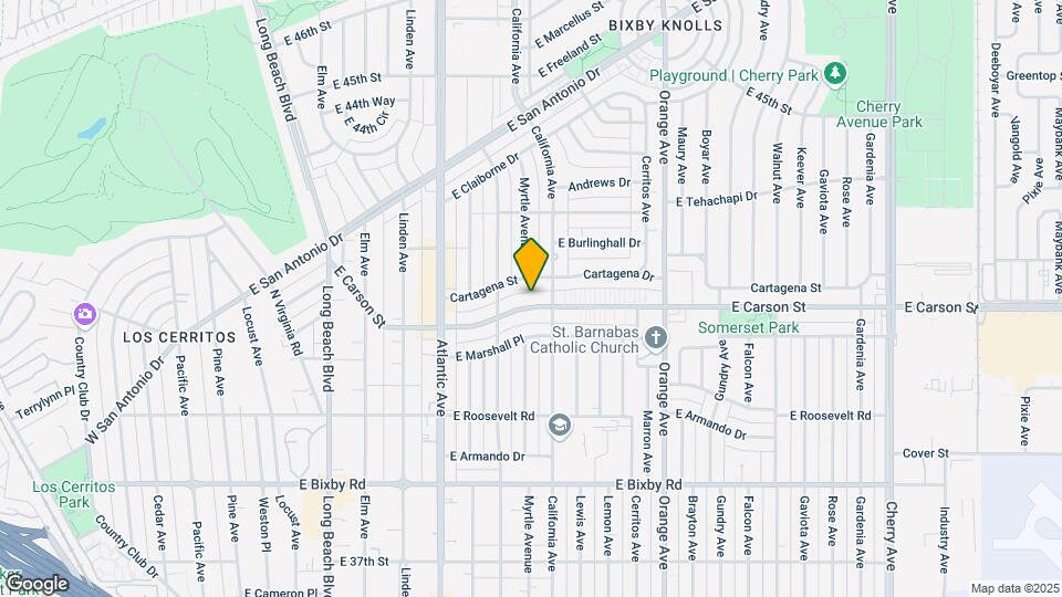 915 E Carson St Map and Location Details