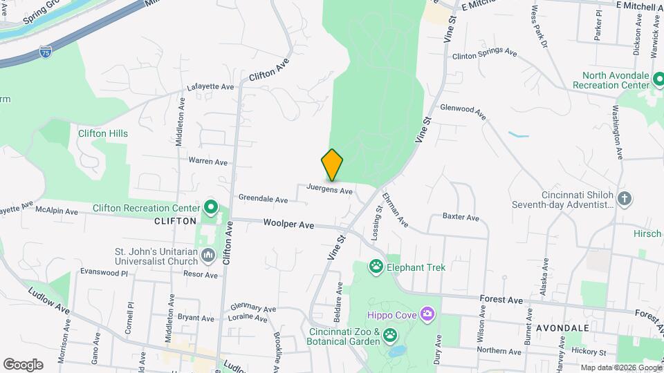 58 Juergens Ave, Unit 1 Map and Location Details