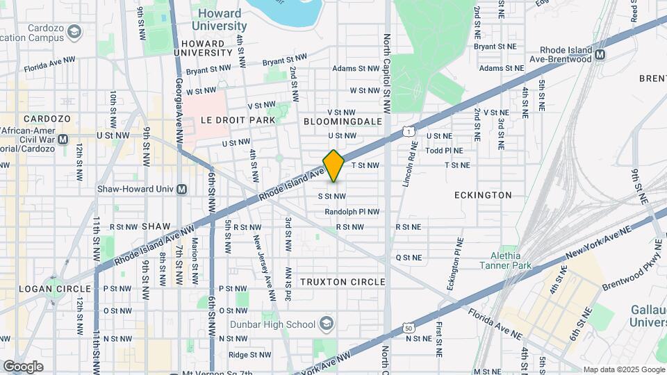 1812 1st St NW Map and Location Details