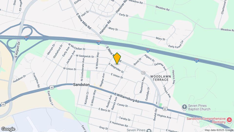 108 E Magruder St Map and Location Details