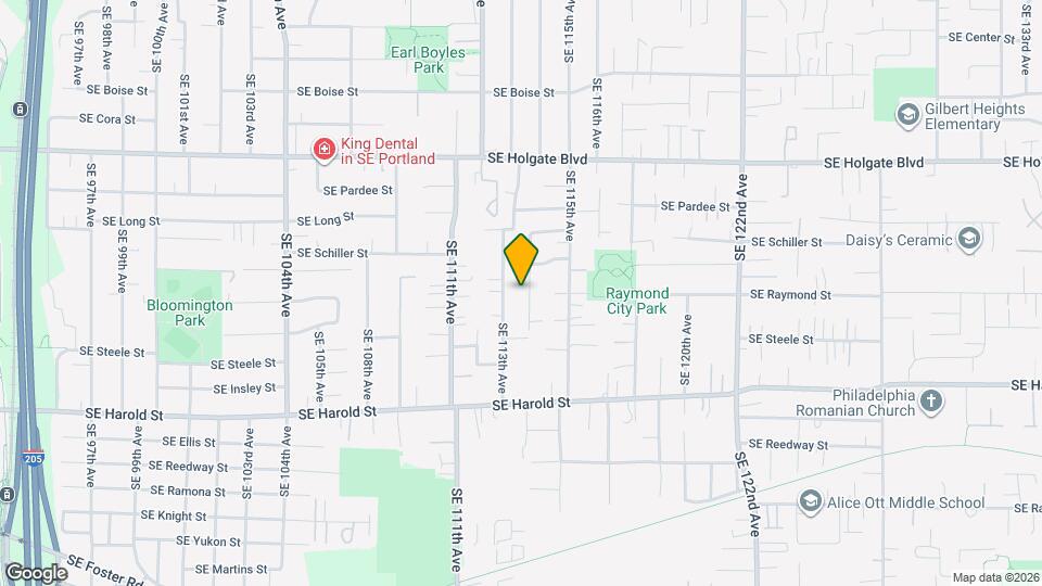 5007 SE 114th Ave Map and Location Details