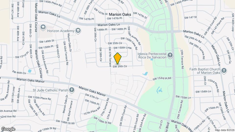 15115 SW 39th Cir Mapa y Detalles de la Ubicación