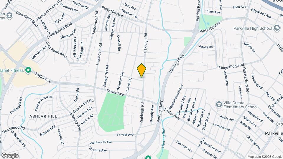 8100 Oakleigh Rd Map and Location Details