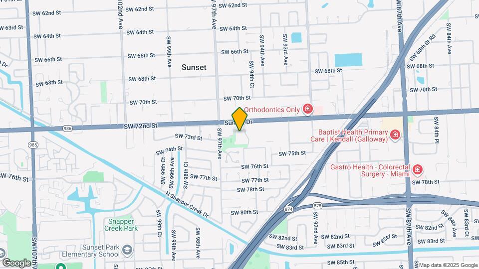 7226 SW 94th Pl Map and Location Details