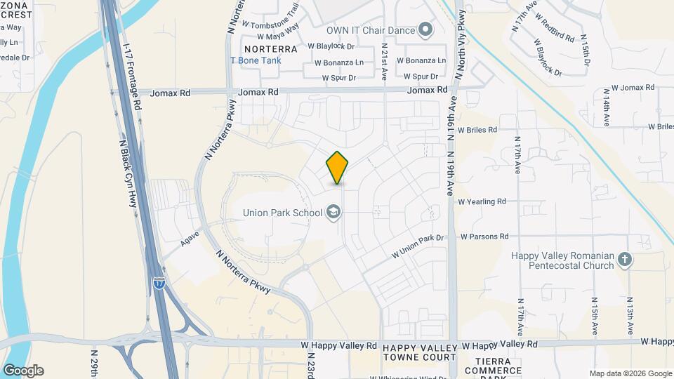 2207 W Paso Trl Map and Location Details