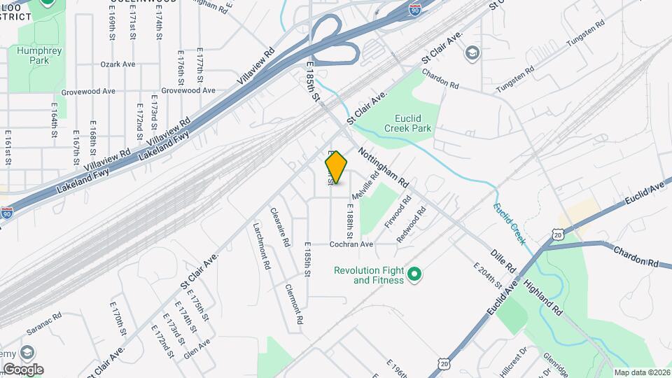 1311 E 187th St Map and Location Details