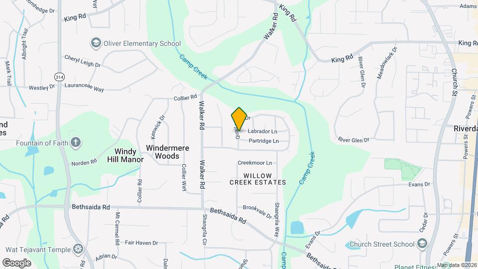 1326 Labrador Ln Map and Location Details