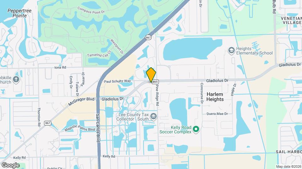15401 Bellamar Cir Map and Location Details