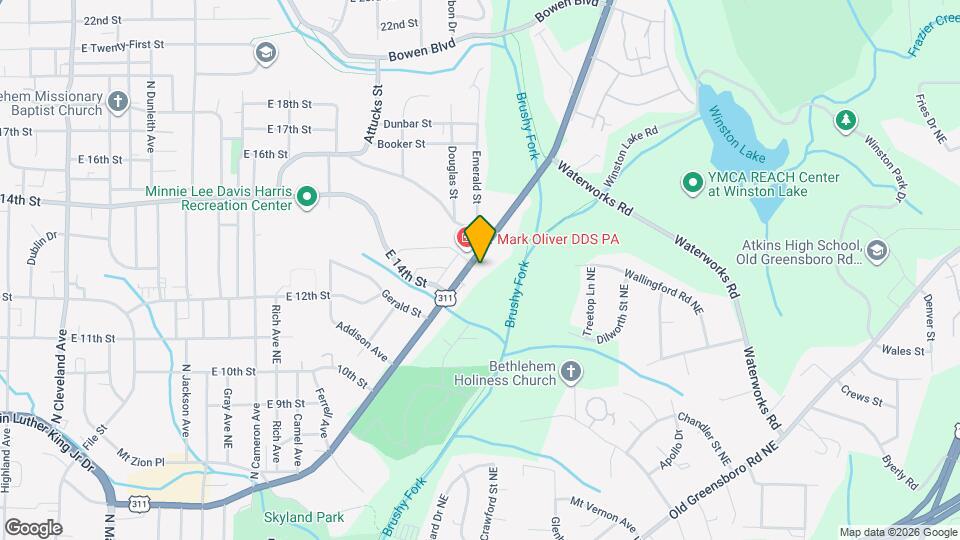 2616 New Walkertown Rd Map and Location Details