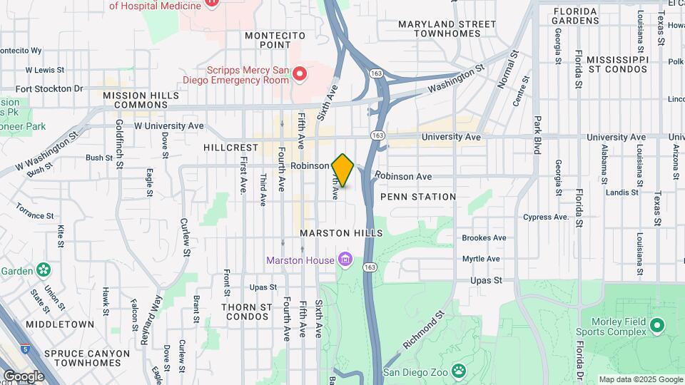 3727 7th Ave, Unit 14 Map and Location Details